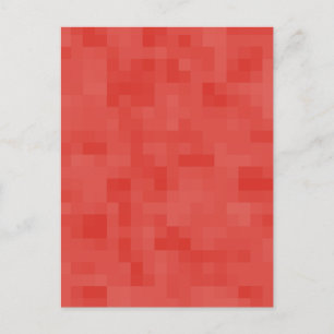 Red Abstract Patroon. Briefkaart