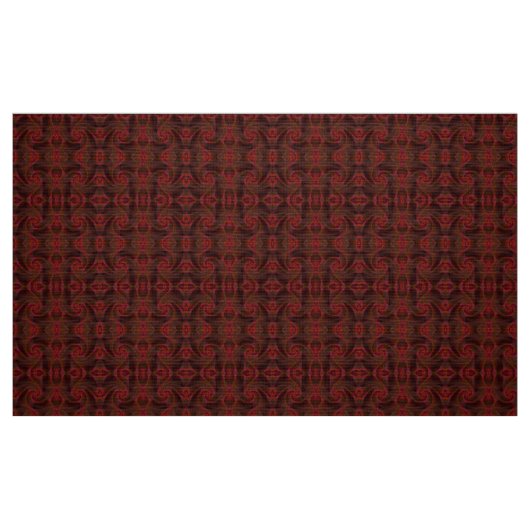 Red Abstract Patroon Stof (Fat Quarter)