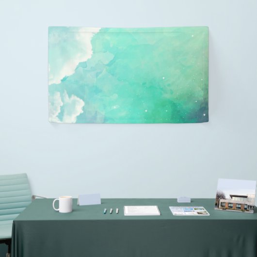 Red Abstract schilderpatroon Spandoek (Beurs)