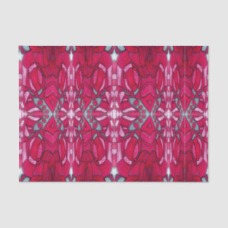 Red abstract  tissuepapier