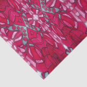 Red abstract  tissuepapier (Detail)