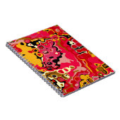 Red ABSTRACTION - Mosaic Notitieboek (Rechterzijde)