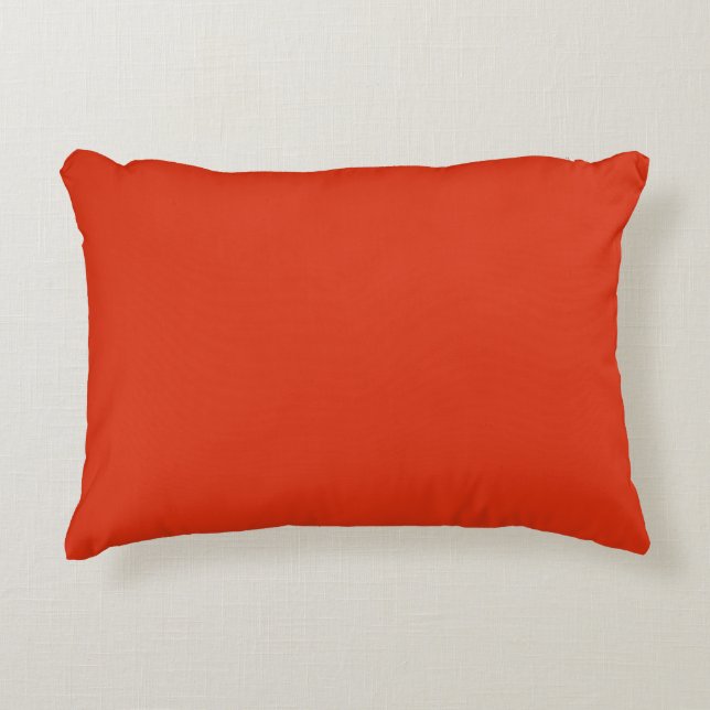 Red Accent Pillow Accent Kussen (Voorkant)