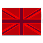 Red Accent Union Jack Design (Voorkant Horizontaal)