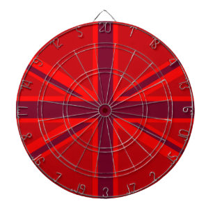 Red Accent Union Jack Design Dartbord
