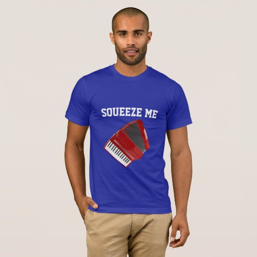 Red Accordion - knijp me, T-shirt (Voorkant volledig)