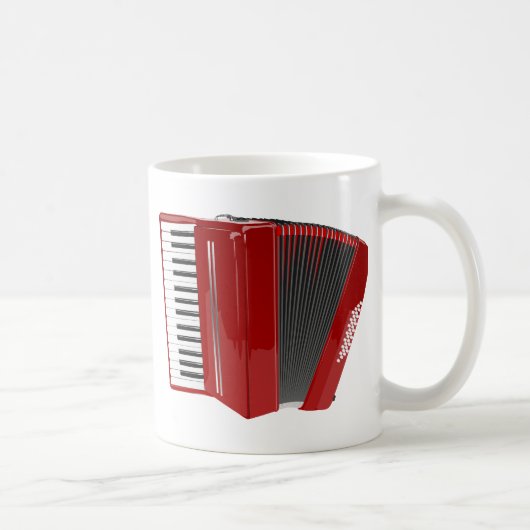 Red Accordion Koffiemok (Rechts)