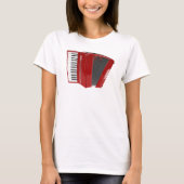 Red Accordion T-shirt (Voorkant)