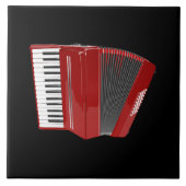 Red Accordion Tegeltje (Voorkant)