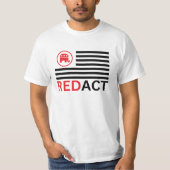 Red Act concept with GOP and Epstein files T-Shirt (Voorkant)