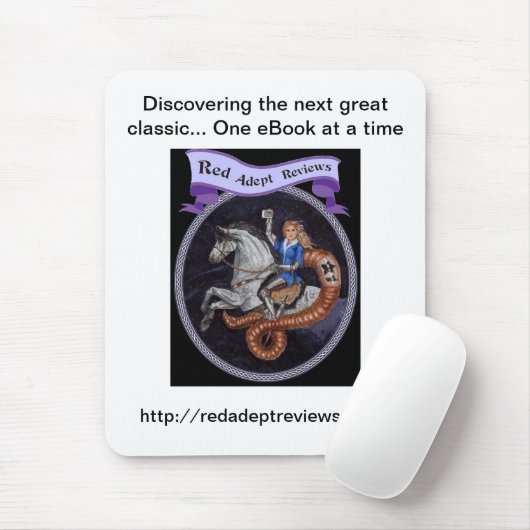 Red Adept Reviewen Mousepad Muismat (Met muis)