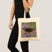 Red Admiral Butterfly Bag Tote Bag (Voorkant (product))