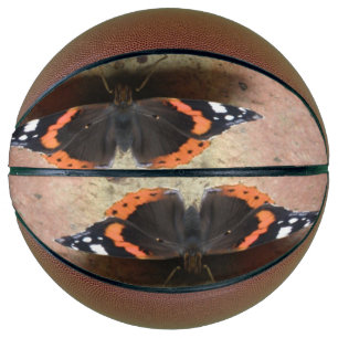 Red Admiral Butterfly Basketballen