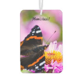 Red Admiral Butterfly Car air freshener Luchtverfrisser (Achterkant)
