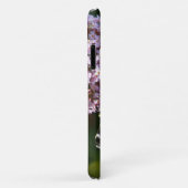 Red Admiral Butterfly en Buddleia iPhone Case (Achterkant/rechts)