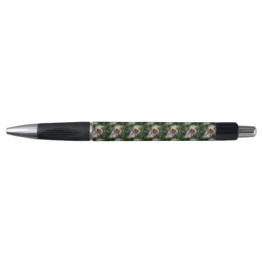 Red Admiral Butterfly en Buddleia Pen (Voorkant)
