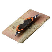Red Admiral Butterfly Flexi Magnet Magneet (Linkerzijde)