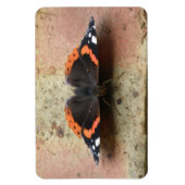 Red Admiral Butterfly Flexi Magnet Magneet (Verticaal)