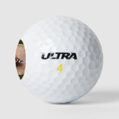 Red Admiral Butterfly Golf Ball Golfballen (Logo)