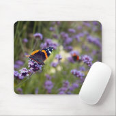Red Admiral Butterfly Muismat (Met muis)