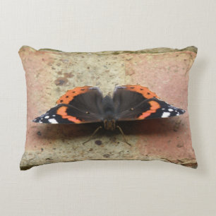 Red Admiral Butterfly Pillow Decoratief Kussen