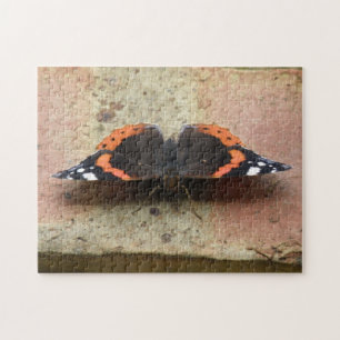 Red Admiral Butterfly Puzzle Legpuzzel
