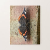 Red Admiral Butterfly Puzzle Legpuzzel (Verticaal)