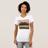 Red Admiral Butterfly T Shirt (Voorkant volledig)