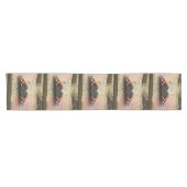 Red Admiral Butterfly Table Runner Korte Tafelloper (Horizontaal)