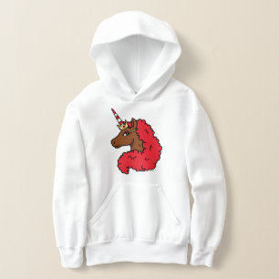 Red Afro Unicorn