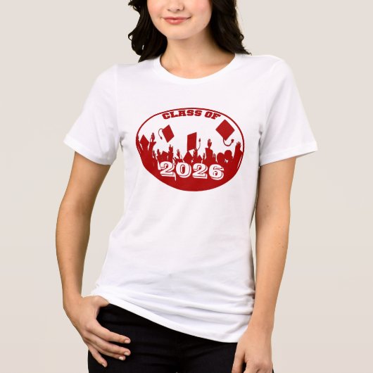 RED Afstuderen Klasse T-shirt 2010 (Voorkant)