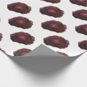 Red Agate Cadeaupapier (Hoek)