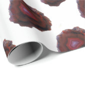 Red Agate Cadeaupapier (Rol Hoek)