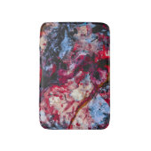 Red Agate Crystal Geode Abstract Badmat (Voorkant Verticaal)
