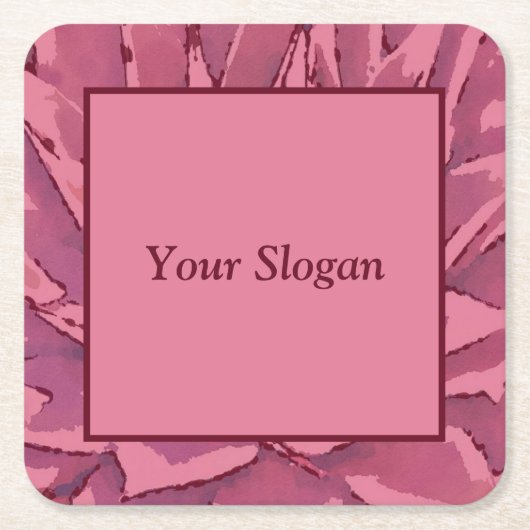 Red Agave Onderzetter promotiemateriaal (Voorkant)