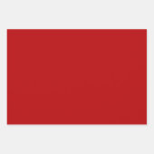 Red Airplanes Birthday Wrapping Paper Ze (Voorkant 2)