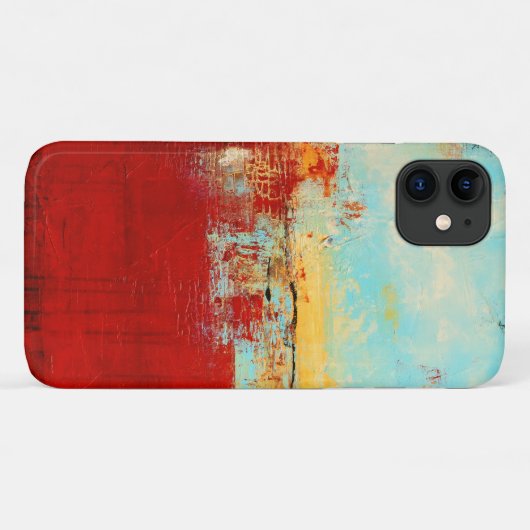 Red Alaskan Abstract Case-Mate iPhone Case (Achterkant (horizontaal))