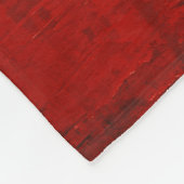 Red Alaskan Abstract Fleece Deken (Hoek)