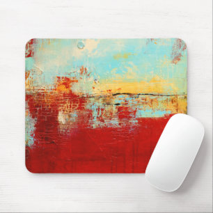 Red Alaskan Abstract Muismat