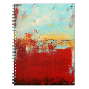 Red Alaskan Abstract Notitieboek