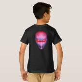Red Alien Face T-shirt (Achterkant volledig)
