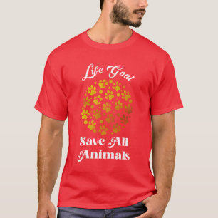 Red alle dieren beschermde diersoort dier ware jon t-shirt