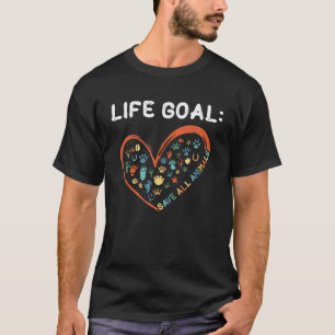 Red alle dieren in het wild Rescue Animal Rescue T-shirt