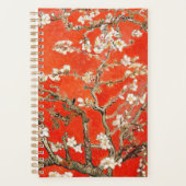 Red Almond Blossom Vincent Van Gogh Planner (Voorkant)