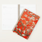 Red Almond Blossom Vincent Van Gogh Planner (Display)