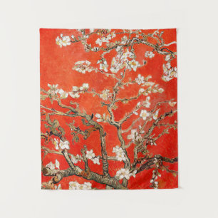 Red Almond Blossom Vincent Van Gogh Wandkleed