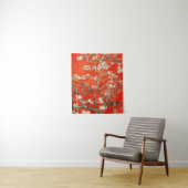 Red Almond Blossom Vincent Van Gogh Wandkleed (In situ)