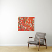 Red Almond Blossom Vincent Van Gogh Wandkleed (In Situ (horizontaal))