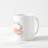 Red Aloha Crab Koffiemok (Voorkant rechts)