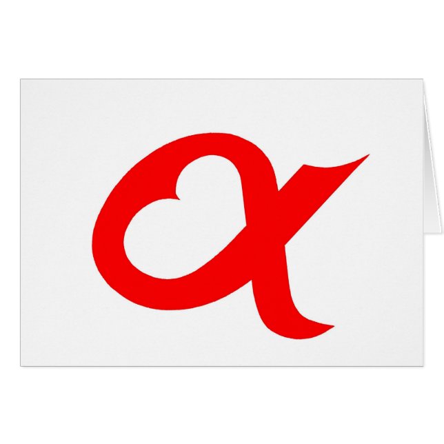 Red alpheart (Voorkant Horizontaal)